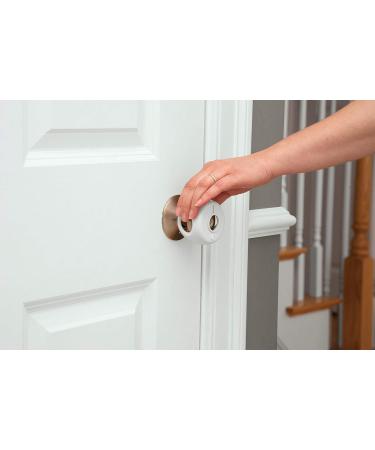 Safety 1st Parent Grip Door Knob Covers - White - Pack of 3 - Childproofing Essential - Buy Online on GoSupps.com