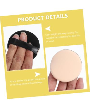 BIUDECO 2pcs Madeup Accessories Cushion Bb Cream Round Makeup Organizer Refillable Powder Case Puff - Buy Online on GoSupps.com