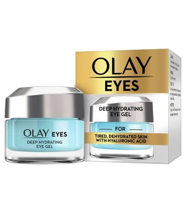 Olay Eyes Deep Hydrating Eye Gel For Tired Dehydrated Skin With Hyaluronic Acid 15ml