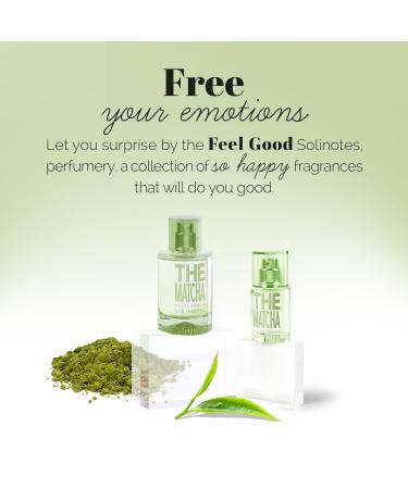 SOLINOTES Matcha Tea Perfume for Women - Eau De Parfum | Delicate Floral and Soothing Scent - Made in France - Vegan - 0.5 fl.oz - Buy Online on GoSupps.com