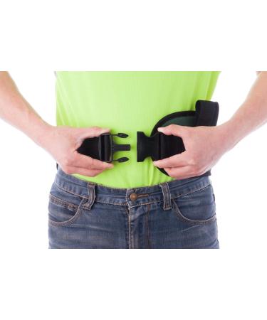 COW&COW Padded Gait Belt with 4 Handles and Quick Release Buckle 5.5 Black Large - L/40-60 - Buy Online on GoSupps.com