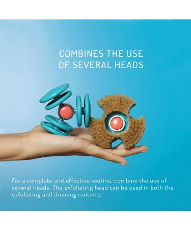 Glo Body Brush - Dry Body Scrub Head for GLO 910 Anti-Cellulite Massager | Stimulate Circulation Tighten & Revitalize Skin - Buy Online on GoSupps.com