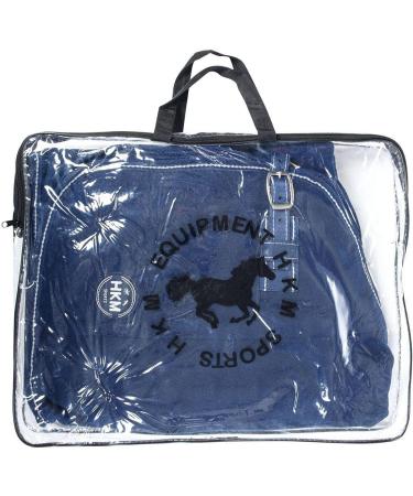 HKM Cooler Rug - Madrid - Pink 165 Blue | Shop Internationally for Quality Equestrian Gear - Buy Online on GoSupps.com