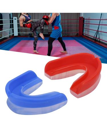 Verdant Touch EVA Mouthguard - 2 Pack Blue & Red | Perfect for Football Basketball Boxing - International Shipping Available - Buy Online on GoSupps.com