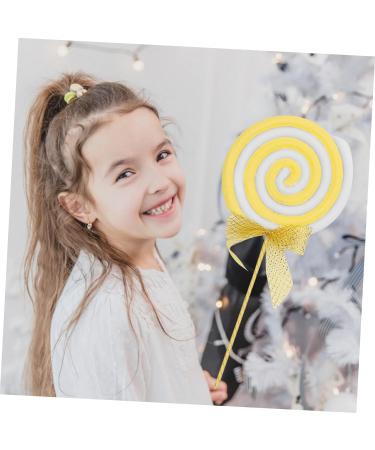 TOPBATHY 6 Pcs Lollipop Props Kids Room Decor Party Candy Decoration Kids Candy Xmas Tree Hanging Candy Simulated Lollipop Fake Lollipop Model Toy Diy Lollipops Hang up Plastic Child Mint - Buy Online on GoSupps.com