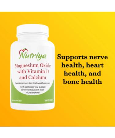 Magnesium Oxide with Vitamin D3 and Oyster Calcium Supplement - Buy Online on GoSupps.com