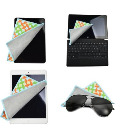 DYZD Microfiber Eyeglass & TV Cleaning Cloth - 5x7 for Cell Phones, LCD Screens, Lenses - Pack of 2 - Buy Online on GoSupps.com