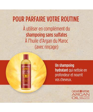 Creme of Nature Argan Oil Hair Treatment | Moisturizing Conditioning for Hair | 12 Fl Oz - Buy Online on GoSupps.com