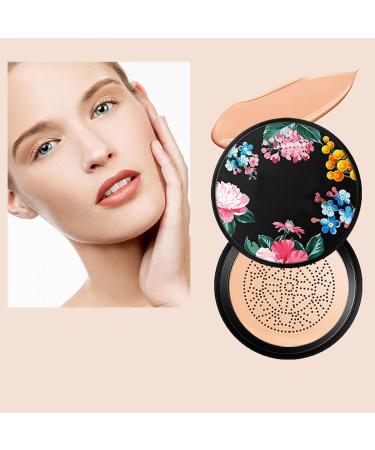 Buy CC Cream Mushroom Head Air Cushion - Moisturizing BB Cream Concealer for Even Skin Tone | Brightening Foundation - Buy Online on GoSupps.com