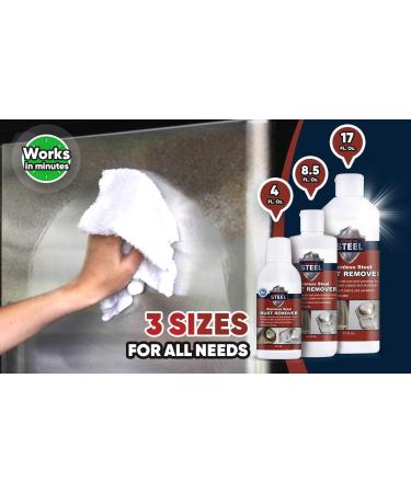 CLEAN MY STEEL Stainless Steel Cleaner and Rust Remover - Fast Acting 17 oz Formula - Buy Online on GoSupps.com