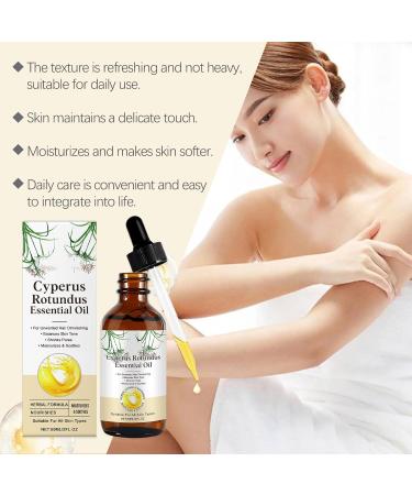 Huile de Cyperus Rotundus natural pure pilatoire inhibits the removal of the poles fights the peau and inhibits the pores hydrant army not 1 - Buy Online on GoSupps.com