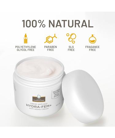 Emeu Charlevoix Hydra-FEM+ - Anti-Aging Emu Oil Cream - 60 ml - Buy Online on GoSupps.com