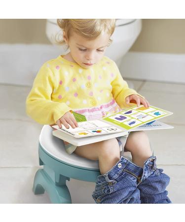 BATTOP Travel Potty Training Seat for Toddler Kids - Portable Foldable Toilet Trainer with Potty Liners - 2-in-1 Go Potty Chair for Boys and Girls - Mint Green Potties with Carry Bag - Buy Online on GoSupps.com