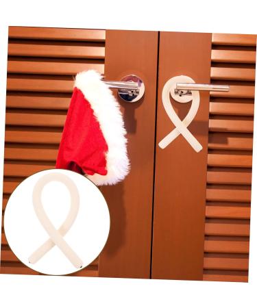 Zerodeko 10 Pcs Curved Cabinet Hooks Key Padlock Car Seat Headrest Hooks Car Hook Foam Coat -Mounted - Buy Online on GoSupps.com