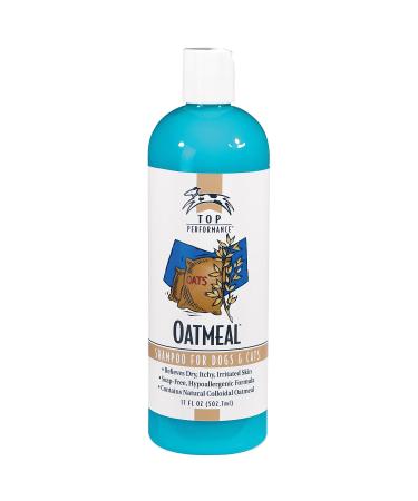 Top Performance Oatmeal Dog and Cat Shampoo, 17-Ounce 17 Ounce