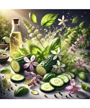 Elder Bloom Concentrate - Elder Bloom Cucumber & Basil - Vegan - Sasami - 10ml