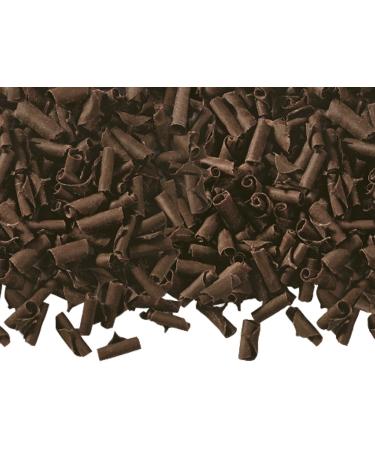 Edible Dark Chocolate Curls 50g