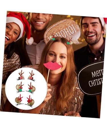 Beavorty 3 Pairs Hairpin Christmas Decorations Hair Clips for Girls Hair Accessories for Girls Christmas Antler Hairpin Christmas Deer Hair Clips Antler Hair Clips Xmas Hair Clip - Buy Online on GoSupps.com