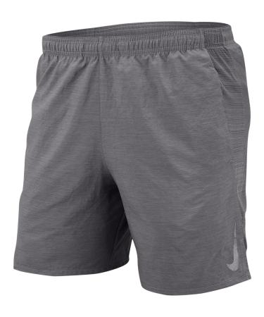 Nike Challenger Shorts 7" BF Large Gunsmoke/Htr