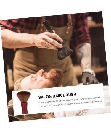 DECOMELODY Hairdressing Tools High Density Hair Cleaning Brush for Cutting Hair Neck Dust Brush Hair Removal Brush for Hair Salons - Buy Online on GoSupps.com