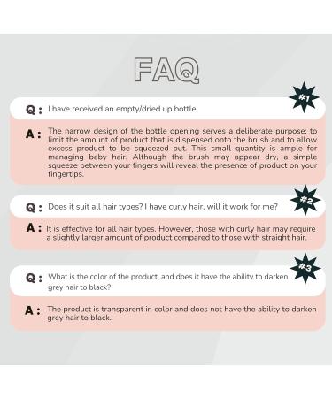 Anti Flyaway Hair Wand | Hair Finishing Stick For Women | Anti-Frizz Baby Hair Fixer | Non Sticky And Non Greasy | Broken Hair Finishing Cream For All Hair Types - Buy Online on GoSupps.com