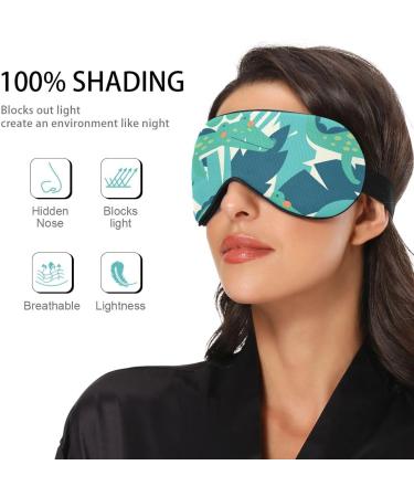 Adjustable Light Blocking Eye Mask for Travel, Yoga, and Deep Sleep - Haskirky - Buy Online on GoSupps.com