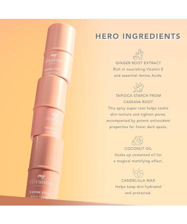 My Olivanna T-Zone Stick | Blemish Treatment For Teenagers | Oil Control Stick For All Skin Types | Mattifying Teen Skincare | Anti-Acne Control | Dark Spot Remover For Face | Vegan Natural Face Cream - Buy Online on GoSupps.com