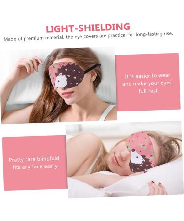 Ipetboom Sleeping Eye Mask - 4-in-1 Eye Mask with Ice Cream Bag | Yoganatte Cat Design Travel Polyester Face Mask for Well-Rested Eyes - Buy Online on GoSupps.com