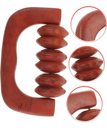 3PC Wooden Roller Massager Set - Handheld Manual Massage Tools for Foot & Body Relief - Premium Wooden Massage Rollers - Buy Online on GoSupps.com