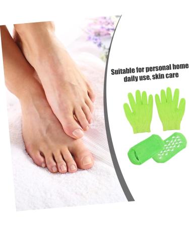 BIUDECO 1 Set Moisturizing Hand and Foot Covers Dry Hand Moisturizing Gloves for Women Moisturizing Socks Female Moisturizing Gloves Moisturizing Gloves and Socks Soft Moisturizing Gloves - Buy Online on GoSupps.com