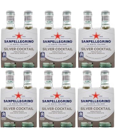 San Pellegrino Silver Soft Drinks Pack of 48 + Tonica Rovere Disposable Glass Bottle 20 cl - Buy Online on GoSupps.com