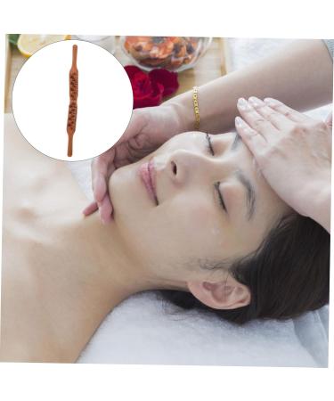 Hapinary Three Rows Roller Rods - Body Massage Bars & Manual Gua Sha Stick - Wooden Household Massage Tool for Relaxation and Pain Relief - Buy Online on GoSupps.com