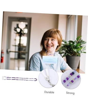 Fomiyes 2pc Glasses Mask Chain - Pearl Earring & Multifunctional Lanyard for Glasses & Masks | Practical Tea Towel Holder - Buy Online on GoSupps.com