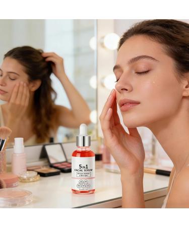  fayarrd Skin Brightening Oil | 30ml Nourishing 5-in-1 Liquid Drops Moisturizing Face Oil | for Use at Home While Traveling at Work Morning and Evening Routine and - Buy Online on GoSupps.com