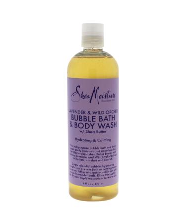 Shea Moisture Sheamoisture Lavender & Wild Orchid Bubble Bath & Body Wash - 16 Fl Oz  16 Oz