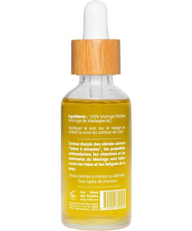 Mira - Pure Moringa Oil - Natural and Fair Trade - Anti-Aging - 50 mL - Buy Online on GoSupps.com