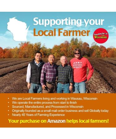 Hsu's SKU 0168-M4 Pearl Medium American Ginseng Roots 4 oz Box - Buy Online on GoSupps.com