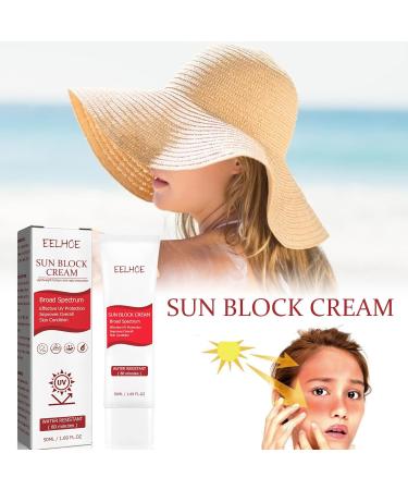 SPF50+ Sunscreen - Summer Outdoor UV Protection Cream | Non-Sticky Moisturizer | 2pc Set for Ultimate Refreshing Protection - Buy Online on GoSupps.com
