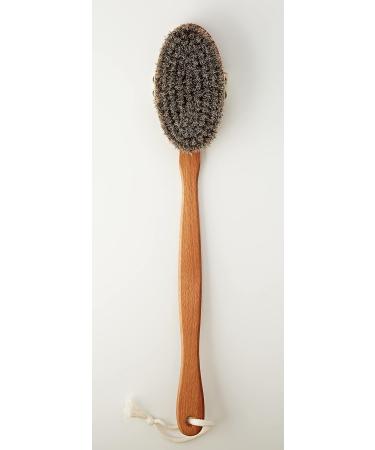 Croll & Denecke Bath Brush with Horsehair Bristles - Premium Quality 1 Piece for Gentle Cleansing - International Shipping Available - Buy Online on GoSupps.com