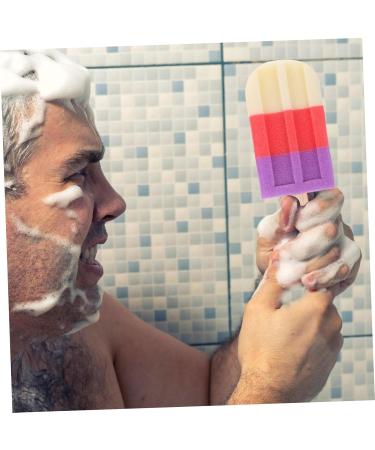 Buy Baluue 2Pcs Ice Cream Bath Ball Body Sponge - Exfoliating Shower Sponges for All Skin Types - International Shipping Available - Buy Online on GoSupps.com