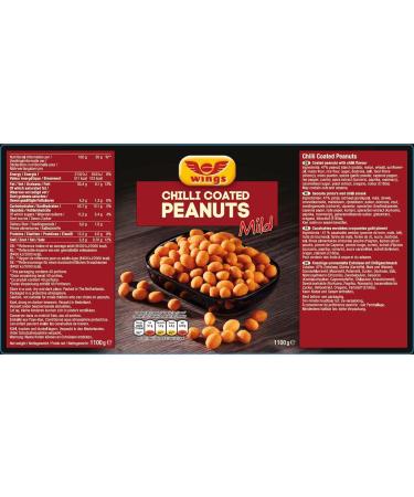 Premium Chilli Coated Peanuts Tub - 1.1kg - Mild Flavour With Irresistible Crunchiness - Ideal For Snacking Parties And Gatherings - Spicy Delight For Every Occasion Boxed Treatz - Buy Online on GoSupps.com