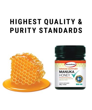 ManukaGuard Immune Support Manuka Honey MGO 400 - 8.8 oz (250 g) | Pure Natural Health - Buy Online on GoSupps.com
