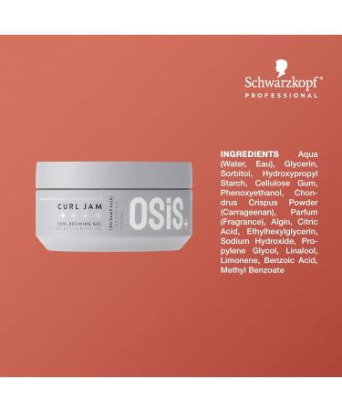Schwarzkopf Osis+ Curl Jam 300 ml Unscented - Enhance Curls | International Shipping Available - Buy Online on GoSupps.com