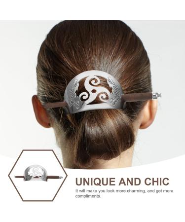 Baluue Vintage Hair Stick: Metal Hair Cuff Chinese Hair Fork Clip Hair Bun Cage Hair Pin Ponytail Holder Hair Stick Bun Holder for Women Girls Hair Styling Accessories - Buy Online on GoSupps.com