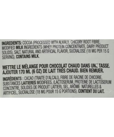 Gourmet du Village Hot Chocolate No Sugar Added Candy Cane 15Grams Chocolate 15 g (Pack of 1) - Buy Online on GoSupps.com
