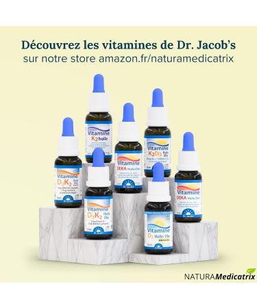 Dr.Jacob's - Vitamine D3 FORTE - 2000 U.I. / goutte - Buy Online on GoSupps.com