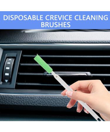 Crevice Cleaning Brush Narrow Cleaning Brush Crevice Cleaning Tool Thin Brush for Cleaning Narrow Space Groove Cleaning Brush Household Cleaning Tool for Toilet Bowl Corner Keyboard Scrub Brush Green - Buy Online on GoSupps.com