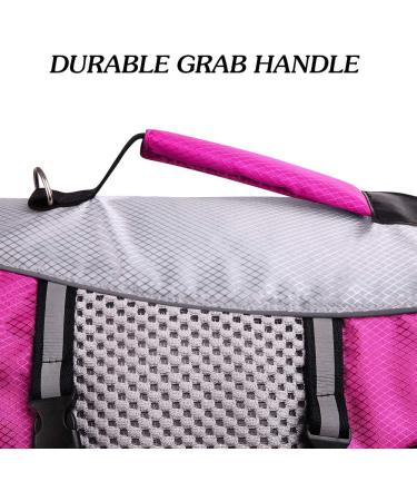 Cit toile Adjustable Life Jacket for Small Dogs - Buoyant & Safe for Water Sports | Pink - Ideal for Chihuahuas Dachshunds & Bulldogs - Buy Online on GoSupps.com