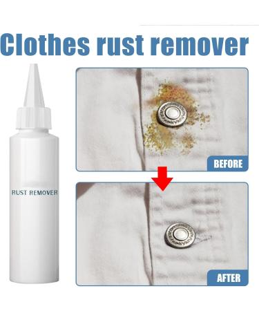 Fabric Rust Stain Remover Fabric Rust Remover Stain Remover for Clothes Fabric Strong Clothes Rust Remover Clothes Oil Stains Remover Clothing Cleansing Rust Agent Rust Stain Removel 100ml - Buy Online on GoSupps.com