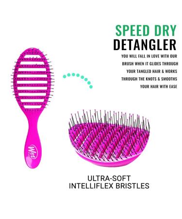 Wet Brush Speed Dry Brush - Pink | Quick Drying Hair Brush - Buy Online on GoSupps.com